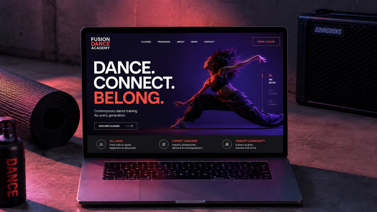 Fusion Dance Academy concept